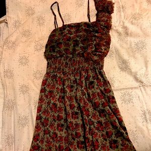 Elegant floral printed dress by Twenty One size M